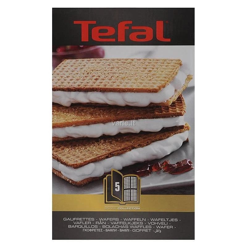 Keptuvo plokštelės Tefal XA800512 (Nr.5 Vafliai)