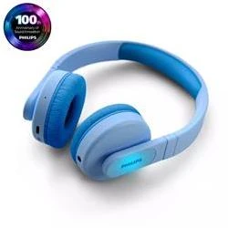 Vaikiškos belaidės ant ausų dedamos ausinės Philips TAK4206BL/00, Mėlynos
