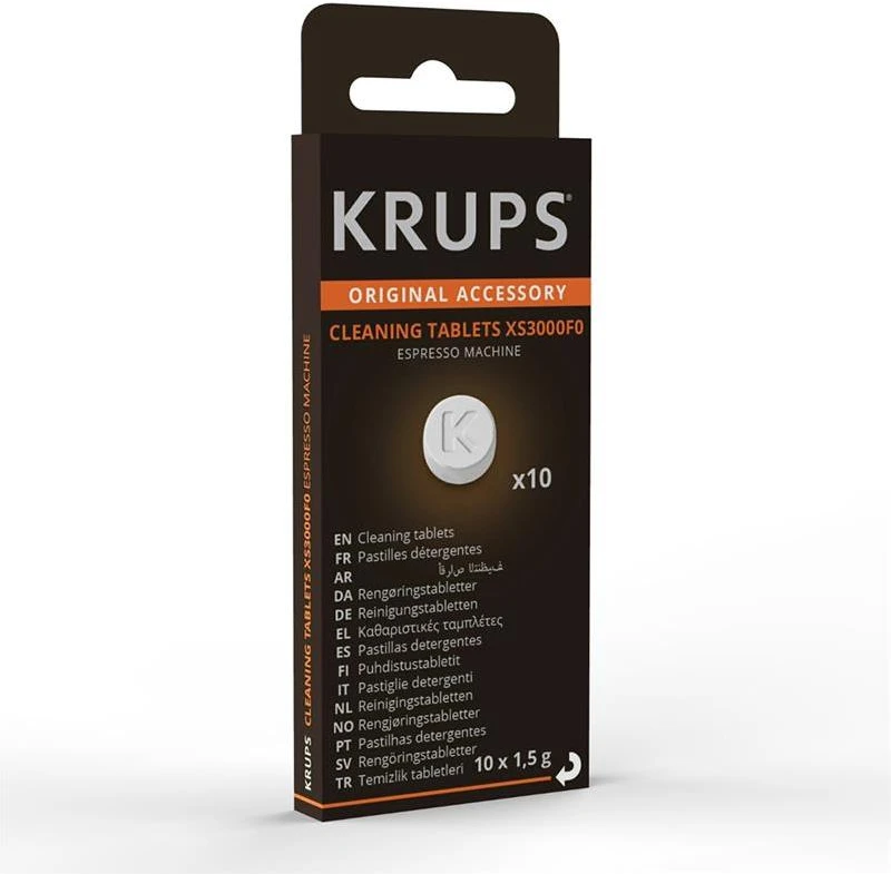 Valymo tabletės Krups espreso aparatui