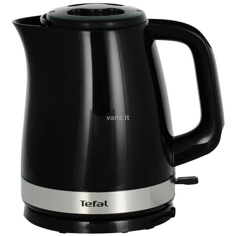 TEFAL | Virdulys | KO150F30 Delfini Vision | Electric | 2400 W | 1.5 L | Plastic | 360° rotational base | Juodas/Nerūdijantis plienas