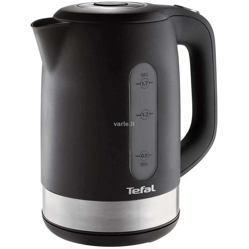 Elektrinis virdulys TEFAL SNOW KO3308, 1.7 l, Juodas