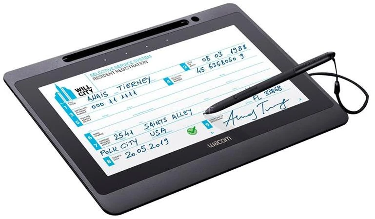 Wacom DTU1141B + Sign Pro PDF 26,9 cm (10.6″) Juoda LCD