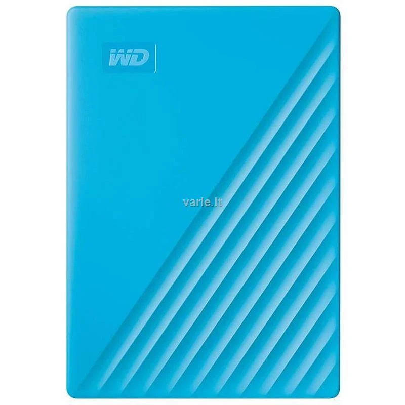 Išorinis kietasis diskas HDD Western Digital My Passport (4TB, USB 3.2) Mėlyna
