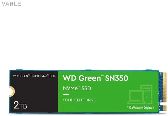 Western Digital WD Žalias SN350 NVMe SSD 2TB M.2 2280 PCIe Gen3 8Gb/s