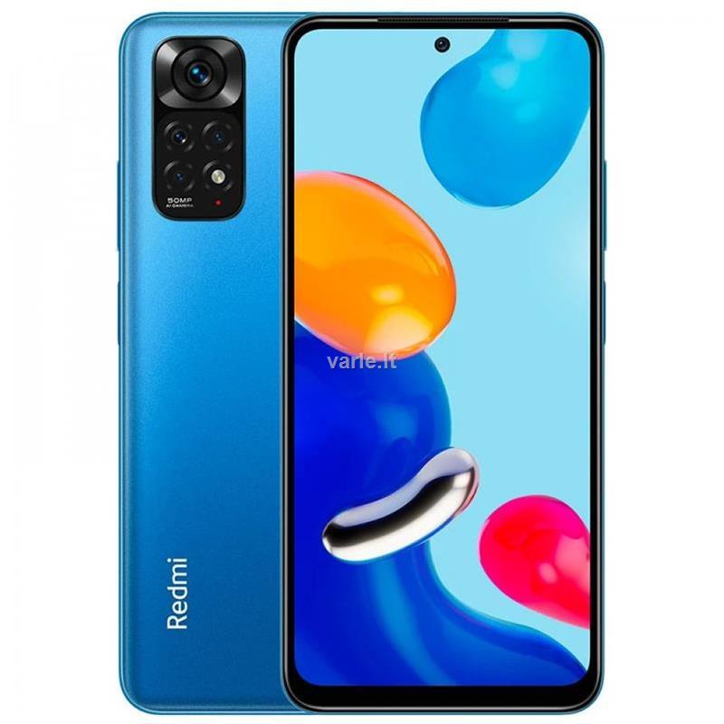 Išmanusis telefonas Xiaomi Redmi Note 11S, 6+128GB, saulėlydžio mėlynos spalvos