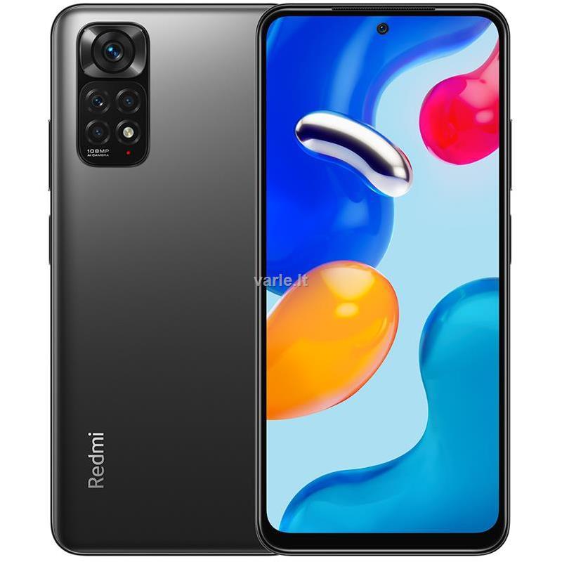 Išmanusis telefonas Xiaomi Redmi Note 11S, 6+128GB, grafito pilkos spalvos