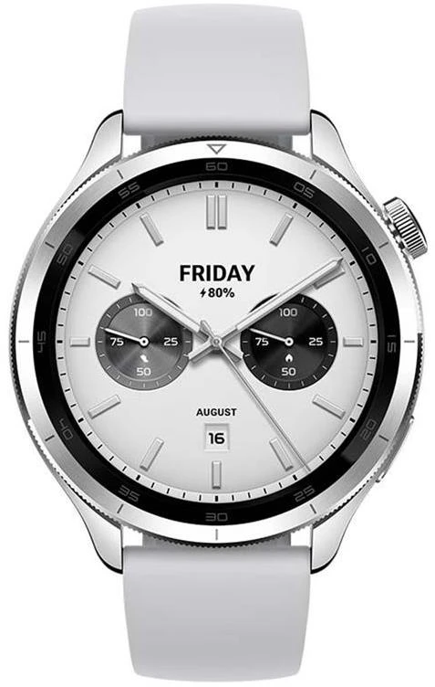 Išmanusis laikrodis Xiaomi Watch S4, Sidabrinės spalvos