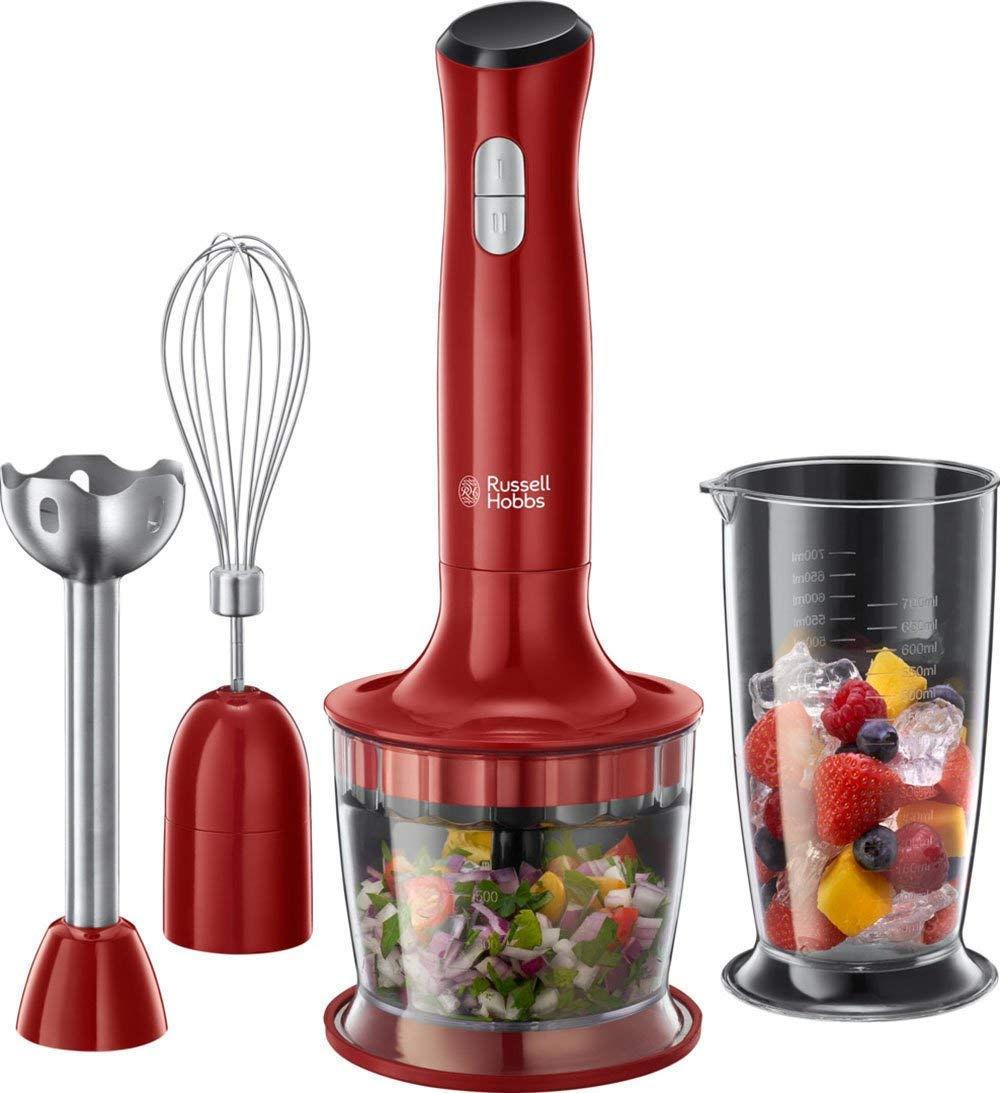 RUSSEL 24700-56 Maišytuvas Russell Hobbs 24700-56 3in1 Desire | 500W | raudona