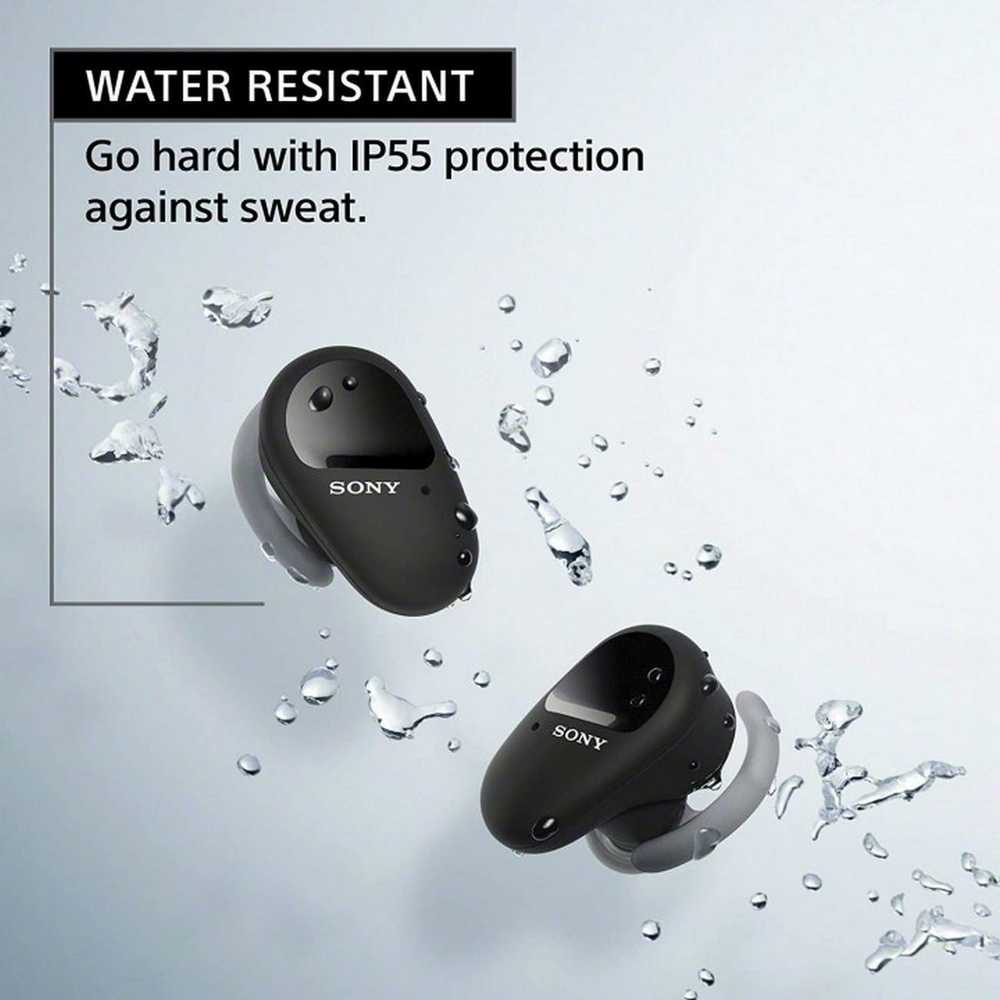 Sony WF-SP800N, sunkioms 