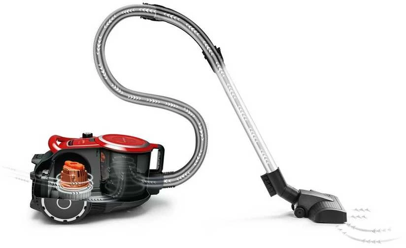 Bosch BGS41PET1 Serija 6, Dulkių siurblys be maišelio, ProAnimal, Raudona