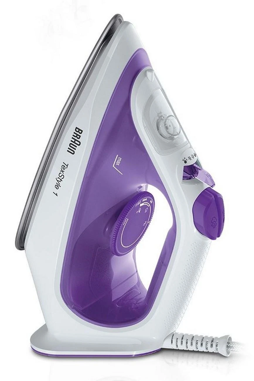 Oral-B BRAUN TexStyle 1 Garų lygintuvas SI 1080 VI, Violet/baltas