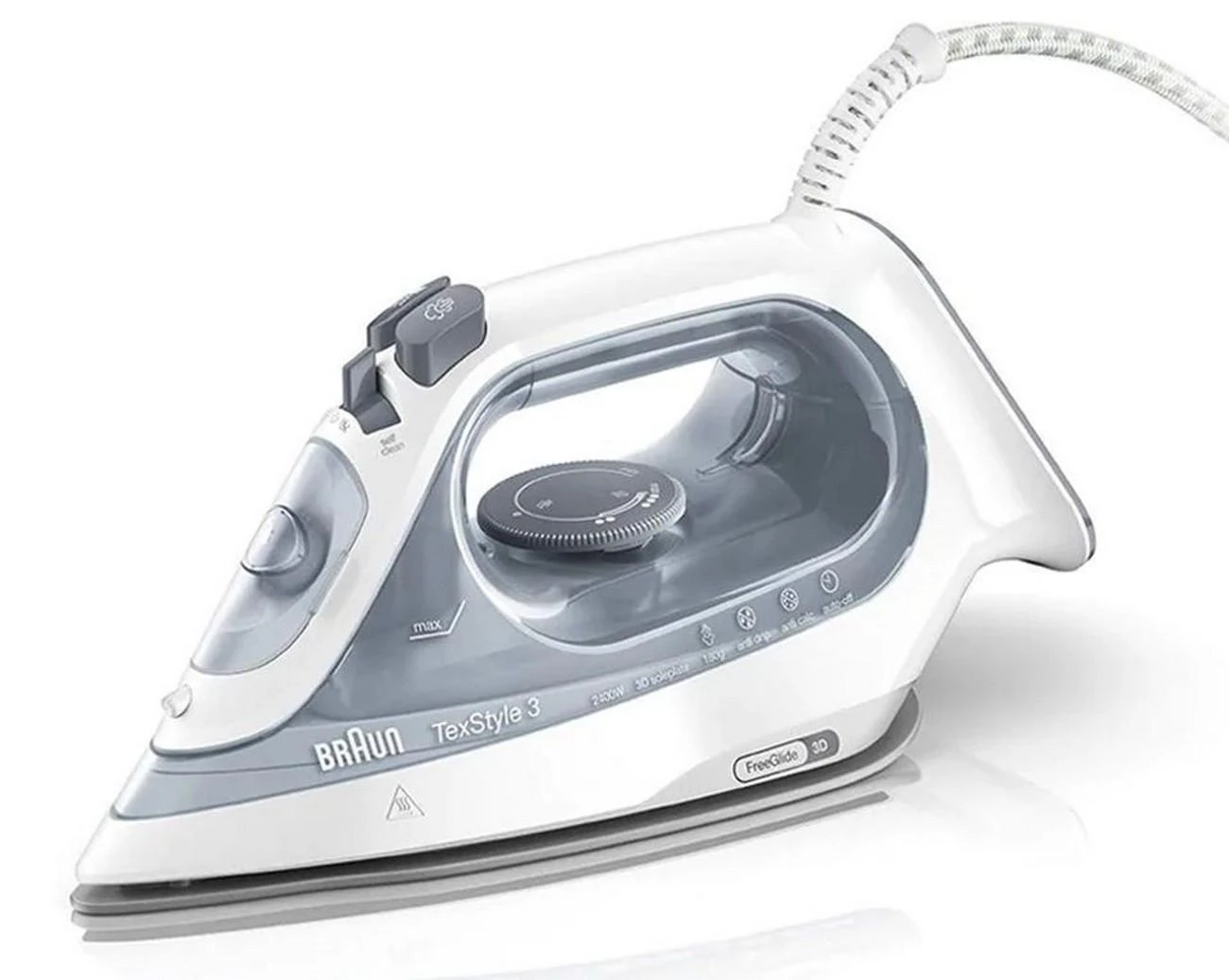 Braun SI 3054 Garinis lygintuvas Keraminis padas Pilka 2400 W