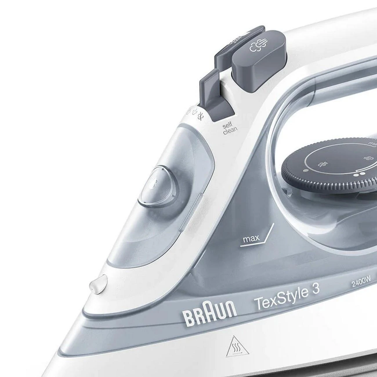 Braun SI 3054 Garinis lygintuvas Keraminis padas Pilka 2400 W