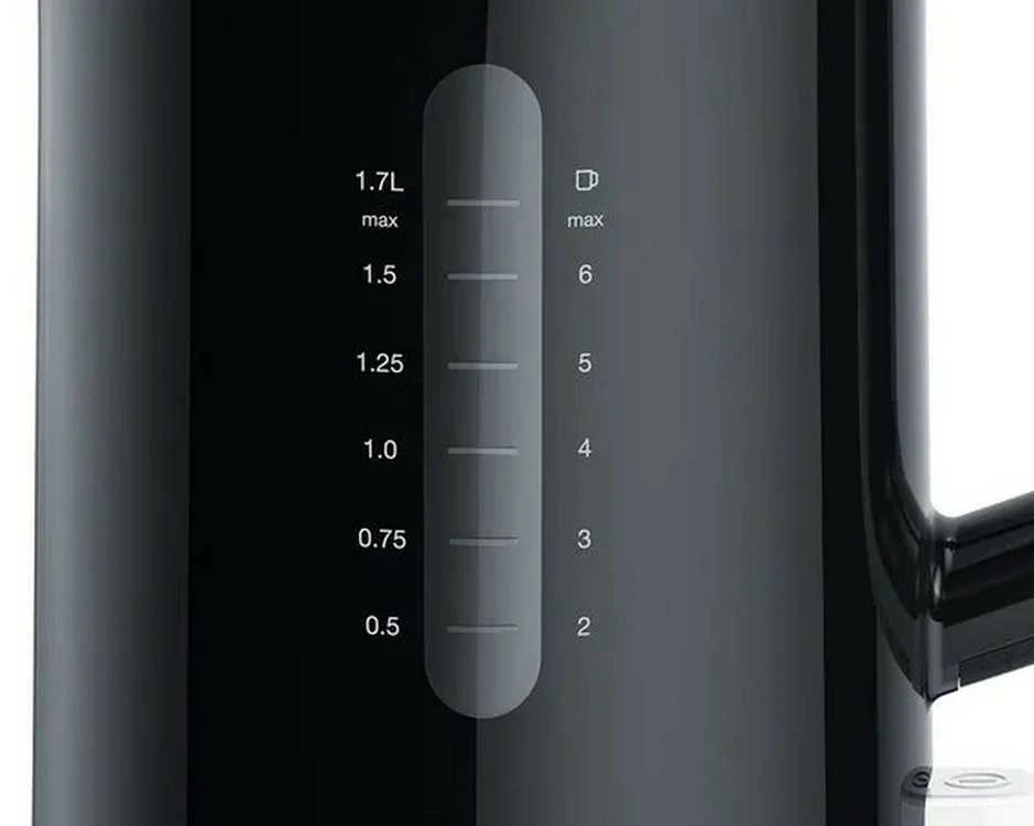 BRAUN Breakfast Virdulys WK 1100 BK, Juodas