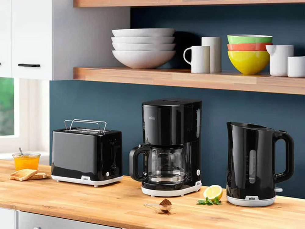 BRAUN Breakfast Virdulys WK 1100 BK, Juodas