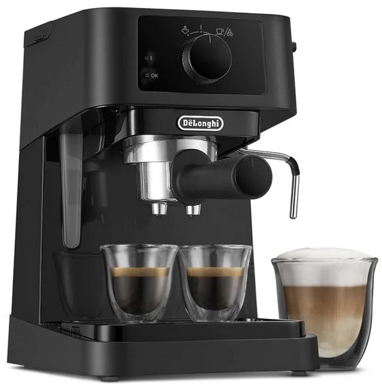 DELONGHI EC230.BK espresso, cappuccino Kavos aparatas, juodas