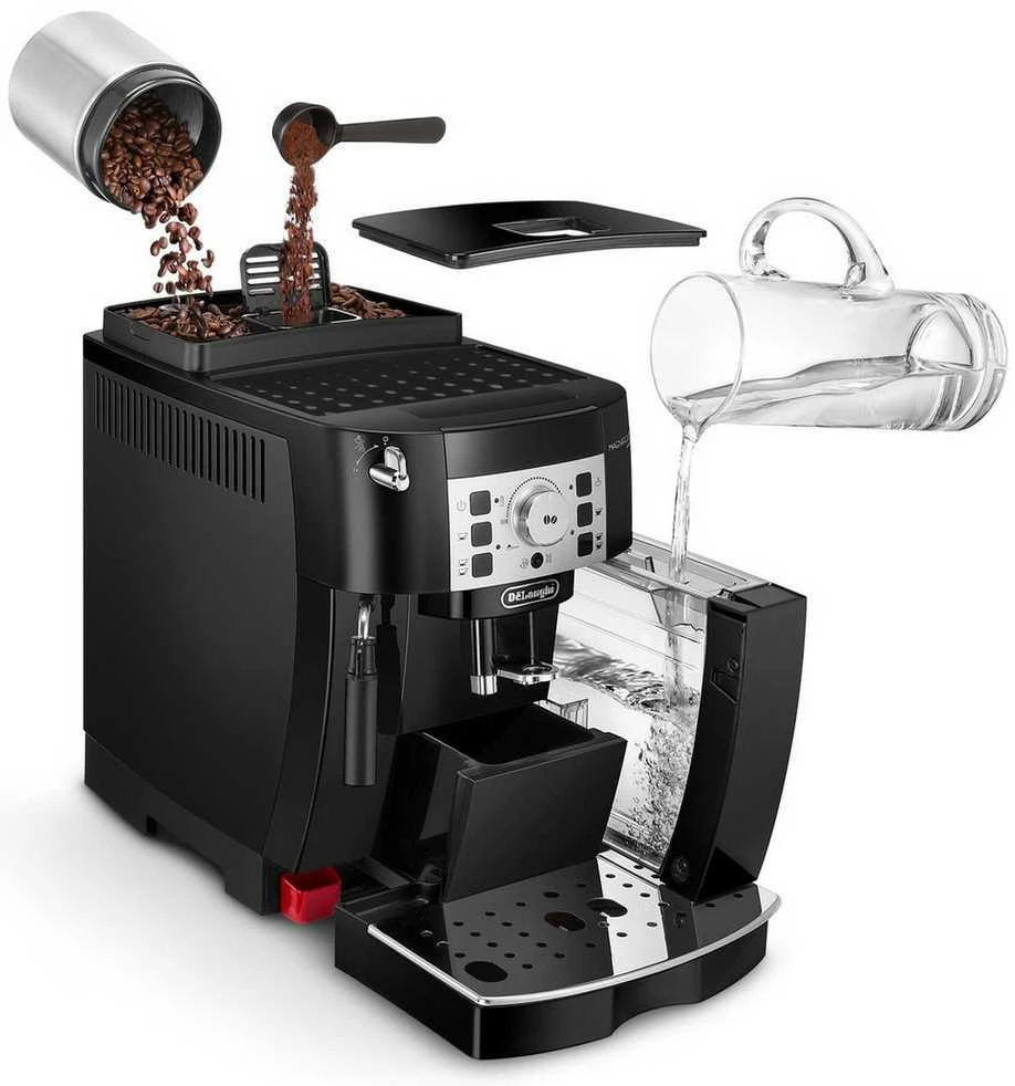 Kavos aparatas Kavos apar. DELONGHI ECAM22.112.B Fully- (Pažeista pakuotė)