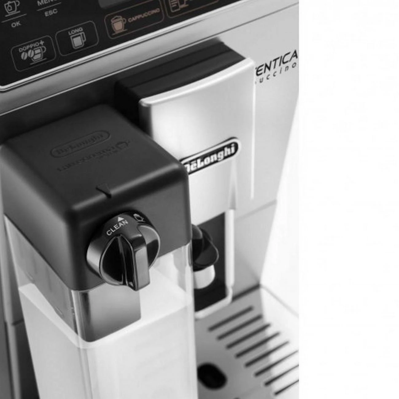 Kavos aparatas Delonghi ETAM 29.660.SB Slėgis 15 bar, Su pieno plakikliu, Automatinis, 1450 W, Sidabrinis