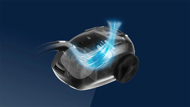 Dulkių siurblys Hoover HE120PET 011 | su maišeliu, 700 W, plaunamas EPA filtras, 2,5 l, 8,2 m veikimo spindulys aprašymas - Prekės nuotrauka