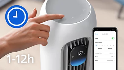 Philips 7000 Serija Išmanusis bokšto formos ventiliatorius, CX7550/00 aprašymas - Prekės nuotrauka
