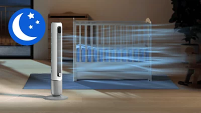 Philips 7000 Serija Išmanusis bokšto formos ventiliatorius, CX7550/00 aprašymas - Prekės nuotrauka