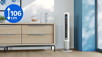 Philips 7000 Serija Išmanusis bokšto formos ventiliatorius, CX7550/00 aprašymas - Prekės nuotrauka