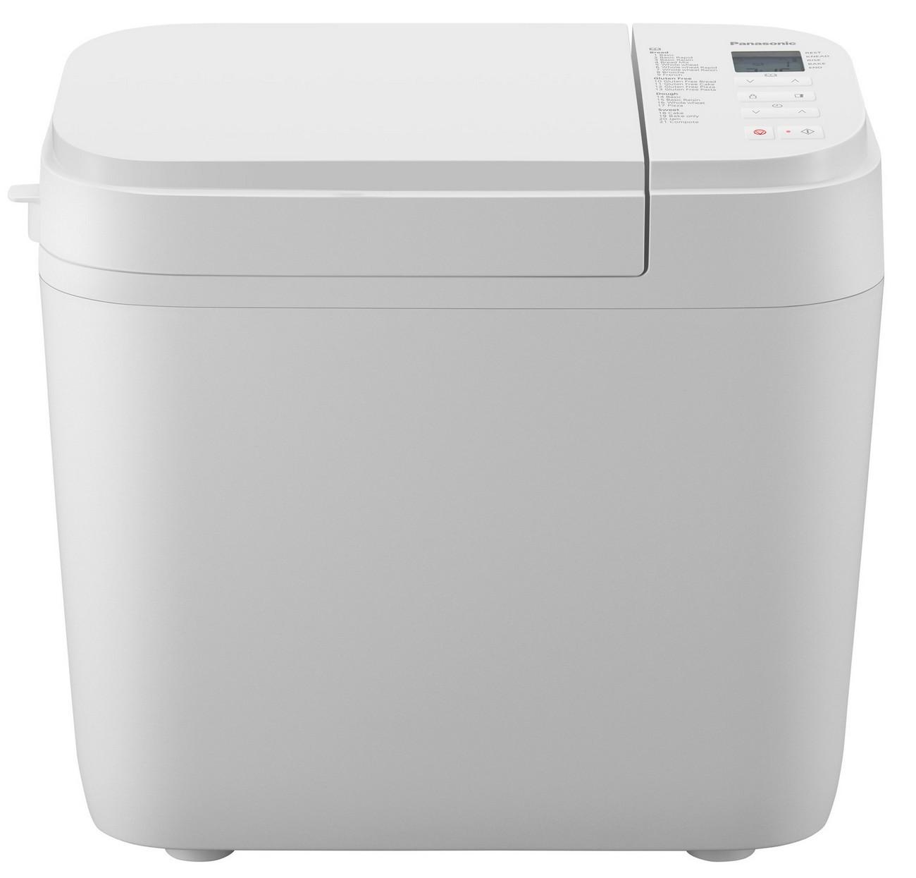 Panasonic | Duonkepė | SD-B2510 | Galia 550 W | Programų skaičius 21 | Ekranas Taip | Baltas