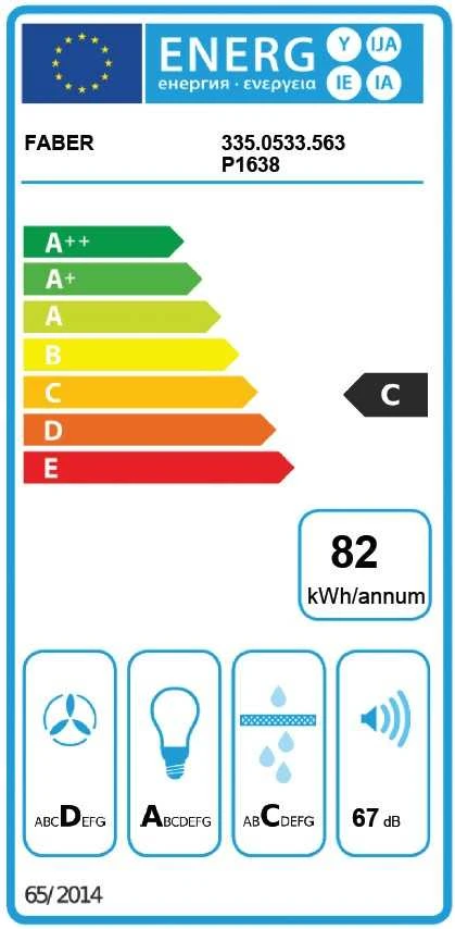 Gartraukis Faber LITHOS EG6 BK LED A45