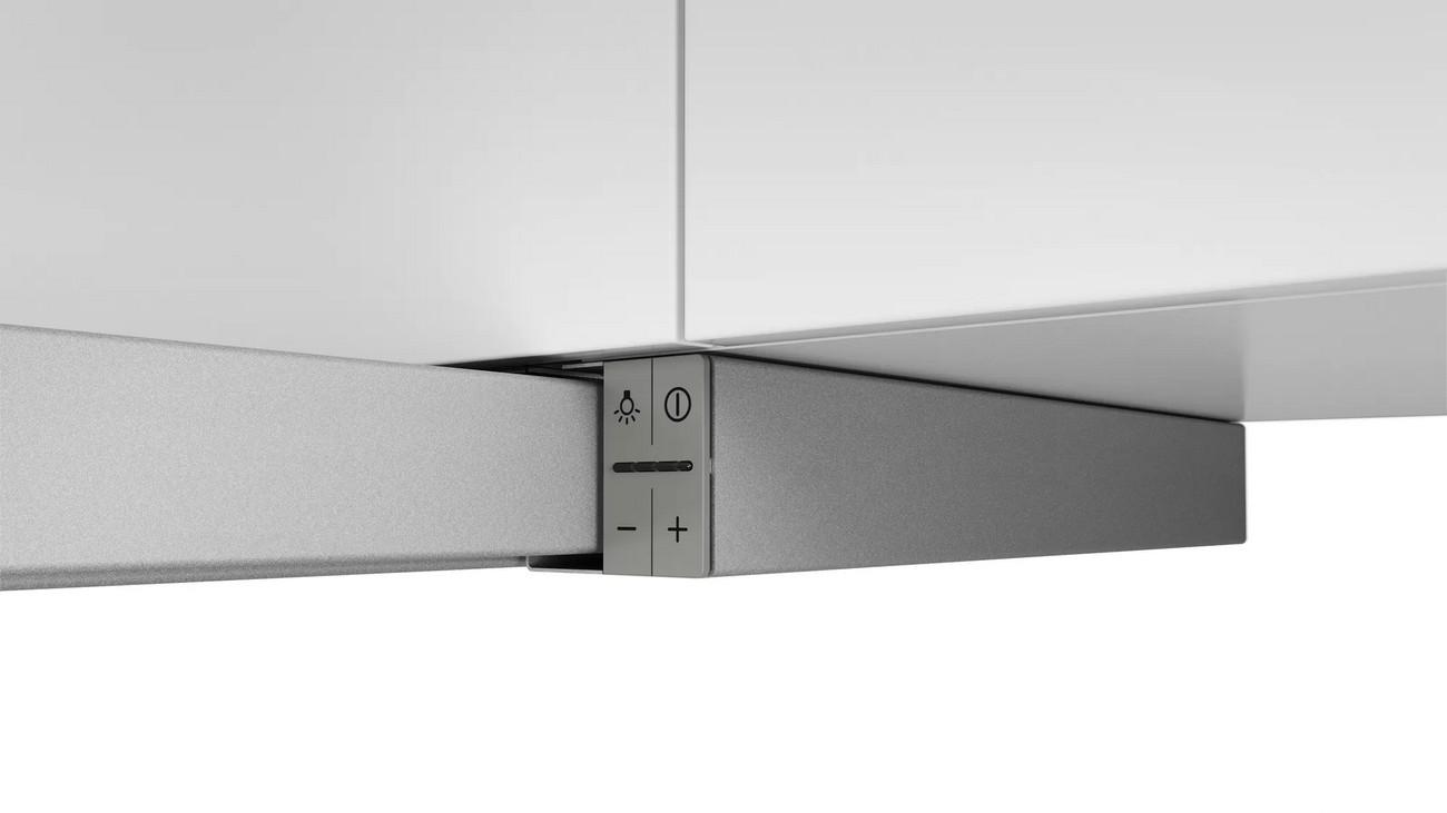 Bosch DFS097A51 Serija 4, Ištraukiamasis gartraukis, 90 cm, Sidabrinio metalo