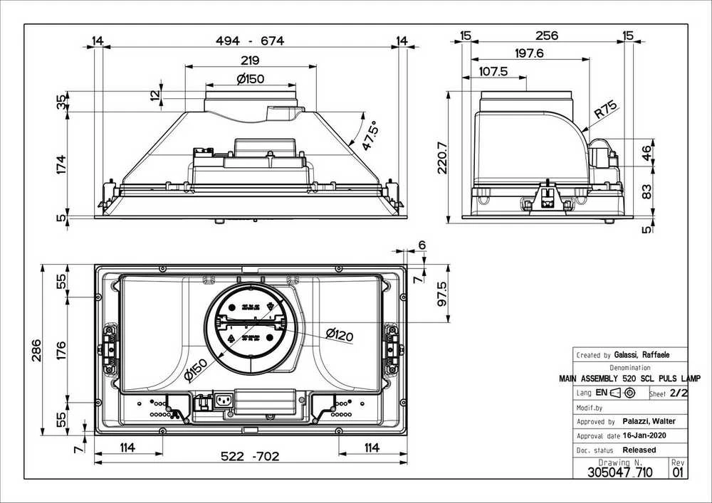 Gartraukis Faber HOOD INKA SMART C LG A52