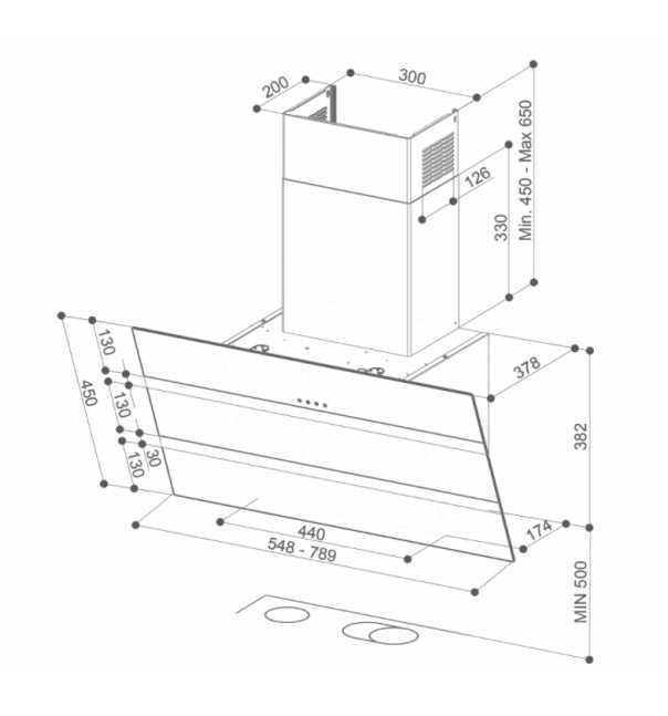 Gartraukis Faber STEELMAX EV8 LED WH/X A80