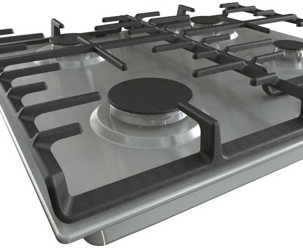 Gorenje | Hob | G642ABX | Gas | Number of burners/cooking zones 4 | Rotary knobs | Nerūdijantis plienas