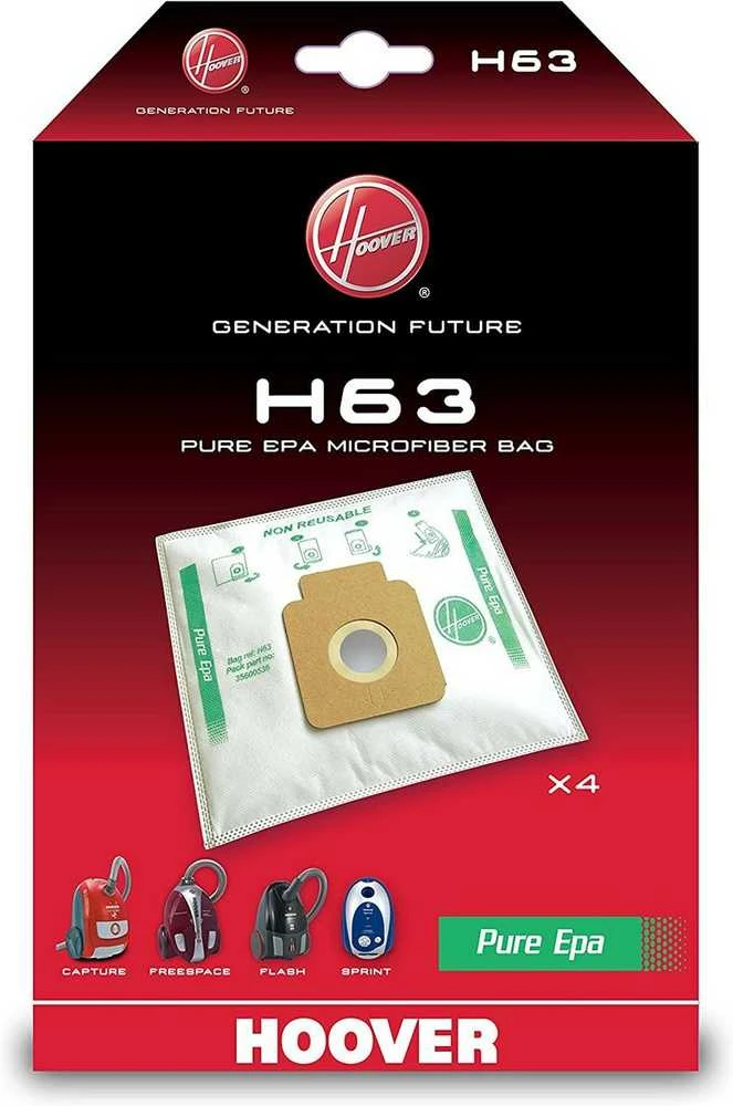Dulkių maišelis Hoover H63 FREESPACE