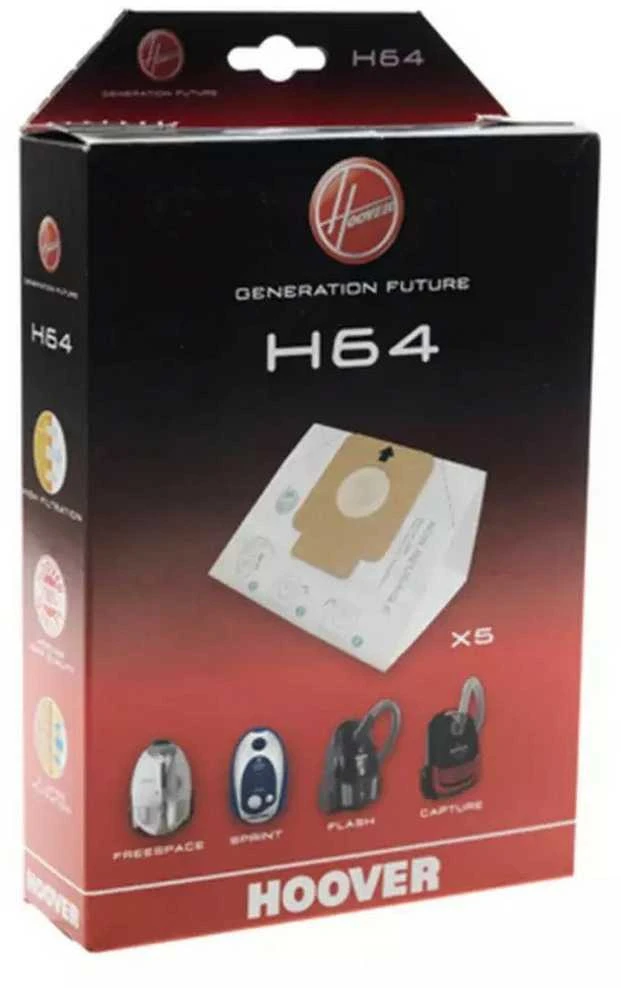 Dulkių siurblių maišeliai Hoover H64