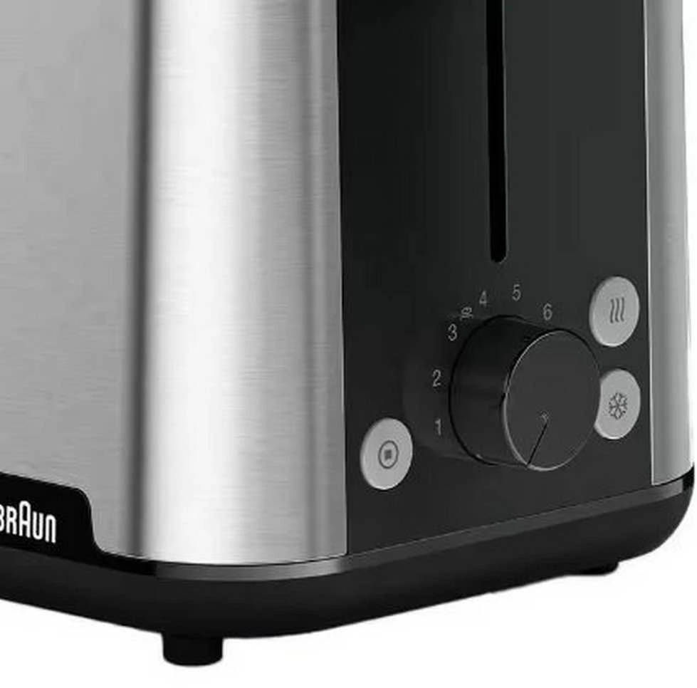 BRAUN pusryčių skrudintuvas HT 1510 BK, 8 skirtingi nustatymai, Juodas