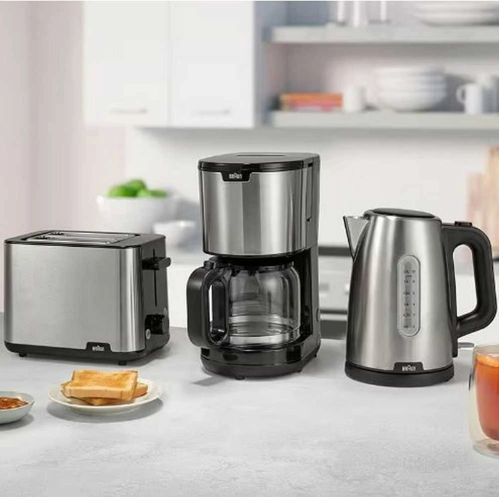 BRAUN pusryčių skrudintuvas HT 1510 BK, 8 skirtingi nustatymai, Juodas