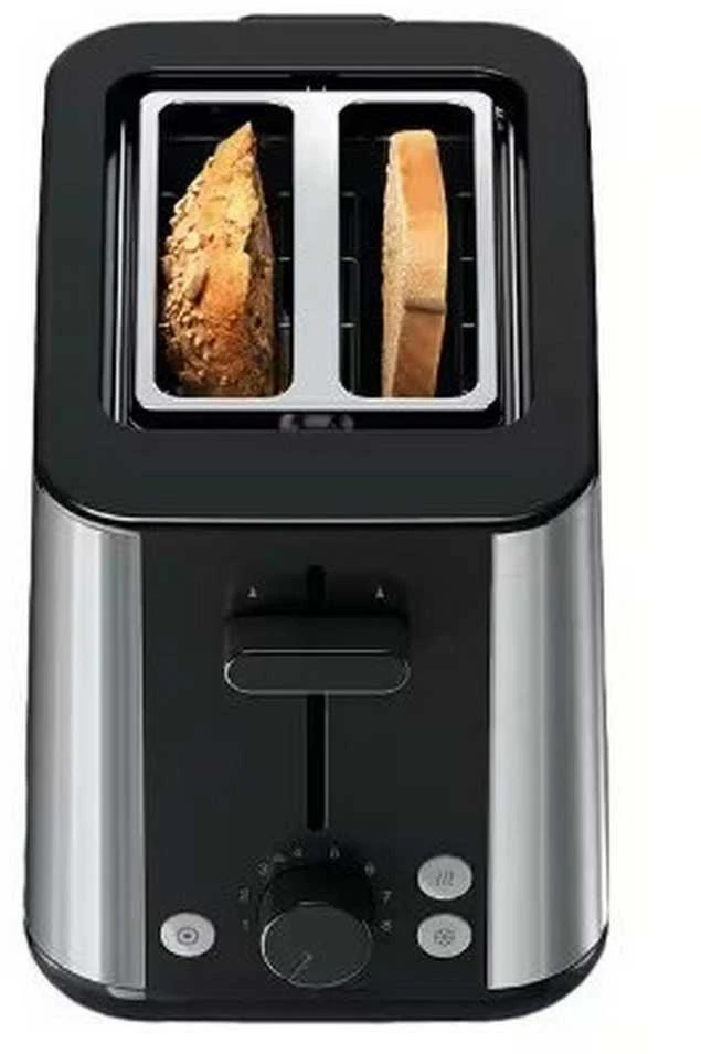 BRAUN pusryčių skrudintuvas HT 1510 BK, 8 skirtingi nustatymai, Juodas