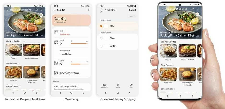 Įmontuojama indukcinė kaitlentė Samsung NZ64B5066GK
