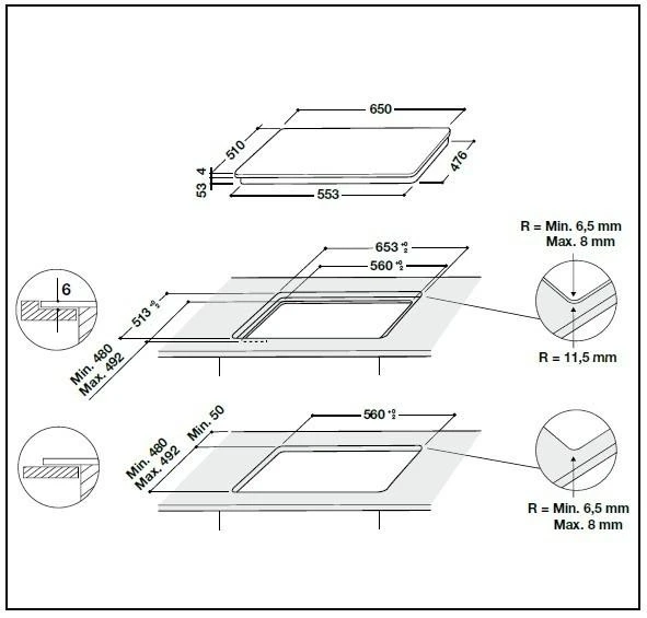 Kaitlentė Whirlpool SMP 658 C/BT/IXL
