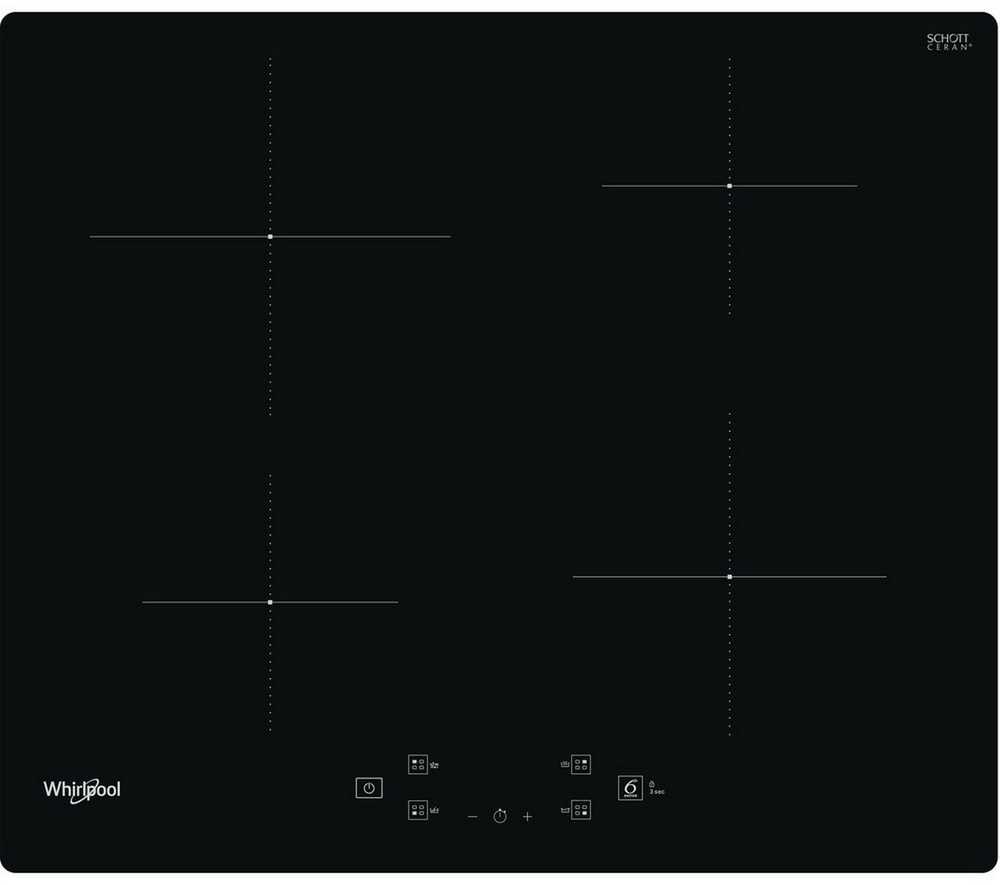 WHIRLPOOL Indukcinė kaitlentė WS Q2160 NE, 60cm, Juodas