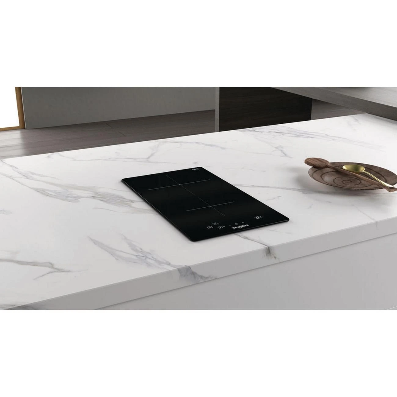 Kaitlentė Whirlpool WS Q0530 NE viryklė Juoda Įmontuoti 28 cm Indukcinė viryklė, padalyta į sritis 2 zone(s)