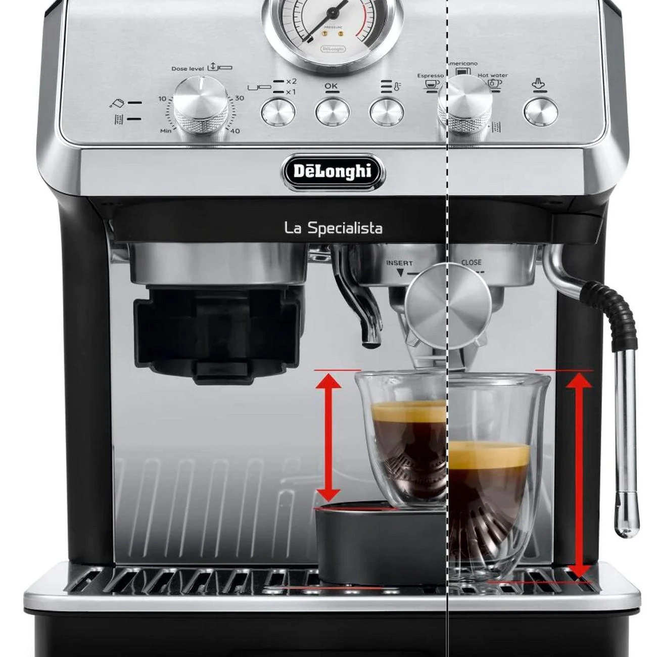 Kavos aparatas Semi-automatinis kavos virimo aparatas DeLonghi EC9155.MB