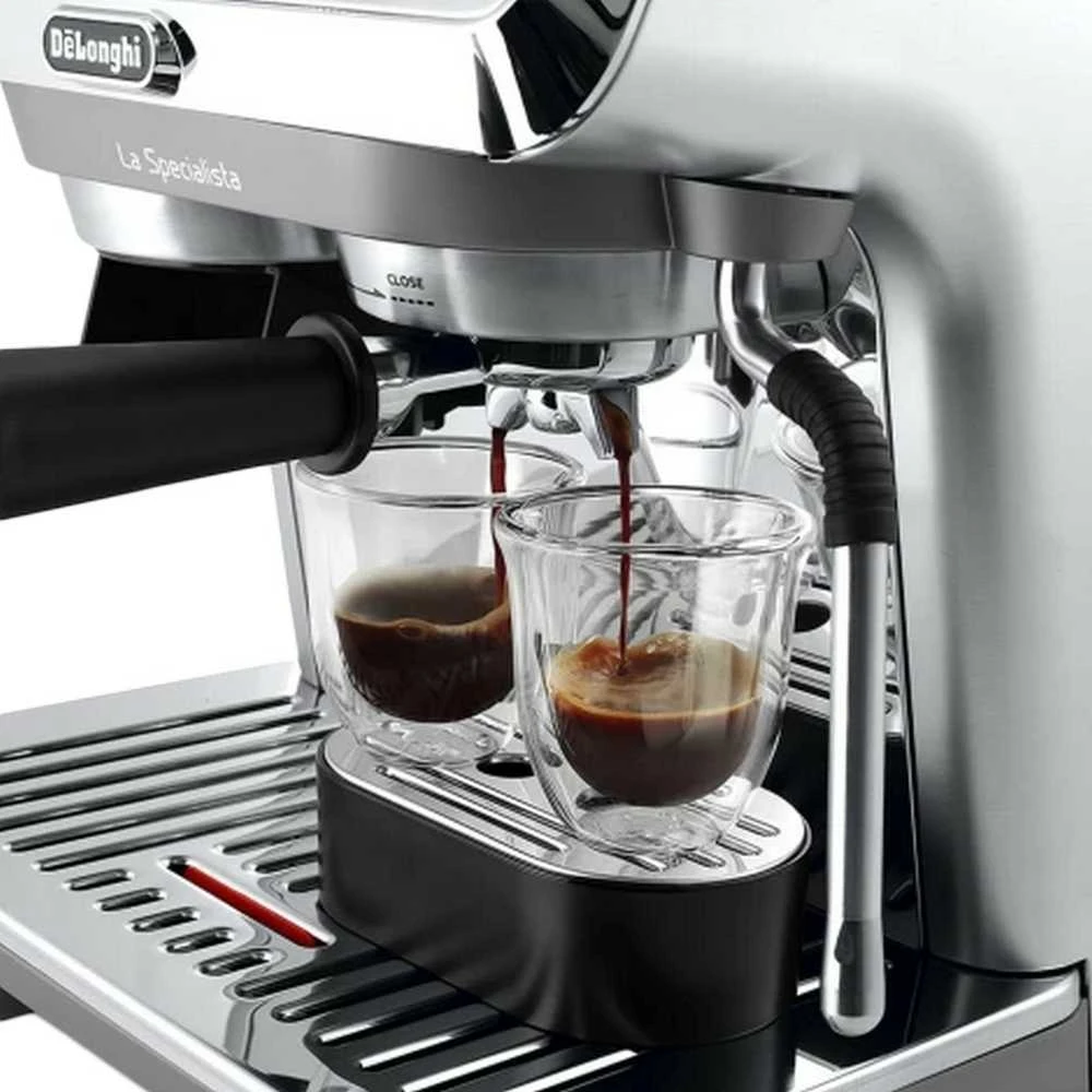 Kavos aparatas Delonghi | | La Specialista Arte Evo EC9255.M | Slėgis 15 bar | Su pieno plakikliu | Manual | Sidabrinis