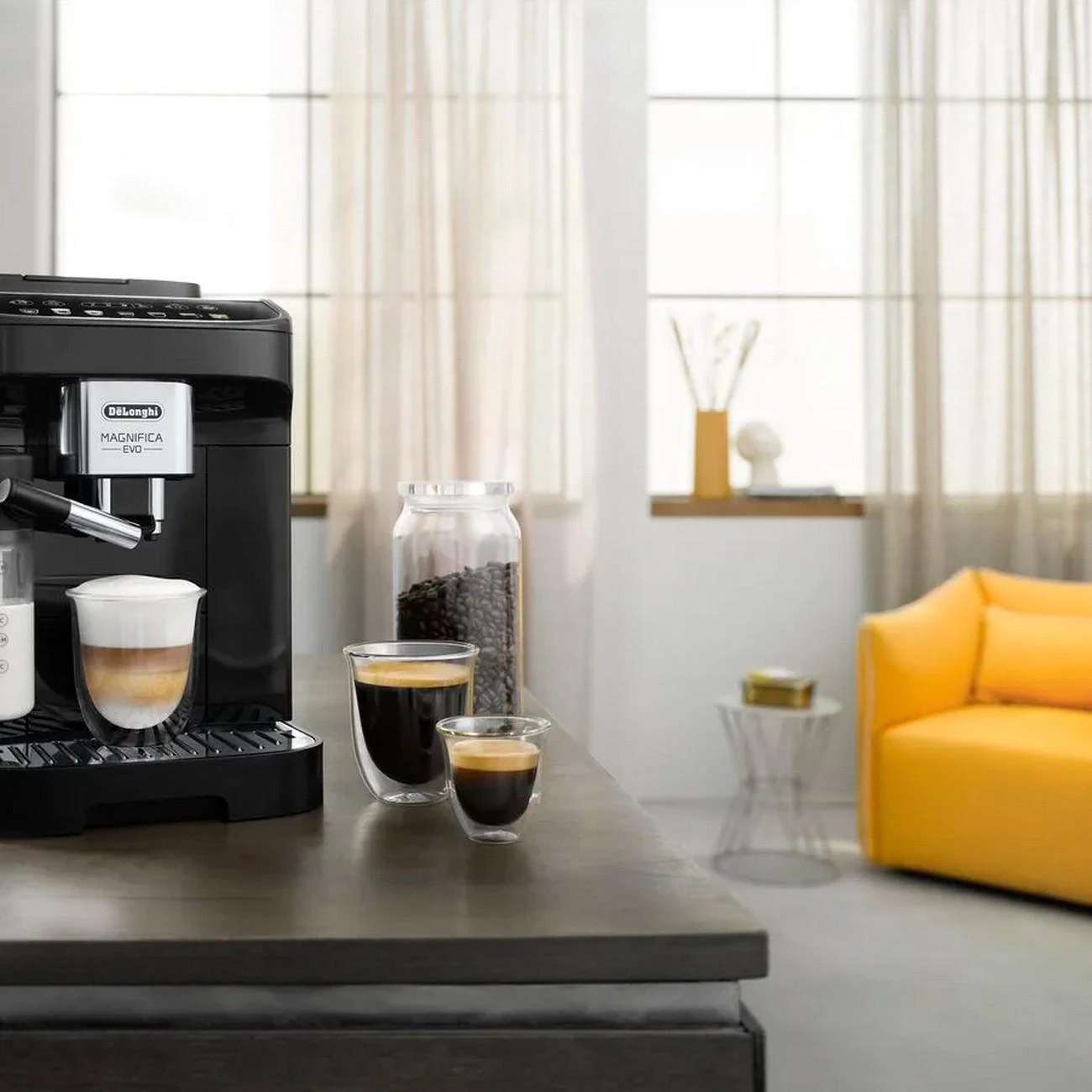 Kavos aparatas De’Longhi ECAM290.61.B Magnifica Evo, Juodas