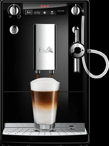 Kavos aparatas Melitta E957-101 Slėgis 15 bar, Su pieno plakikliu, Automatinis, 1400 W, Juodas