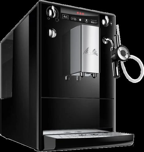 Kavos aparatas Melitta E957-101 Slėgis 15 bar, Su pieno plakikliu, Automatinis, 1400 W, Juodas