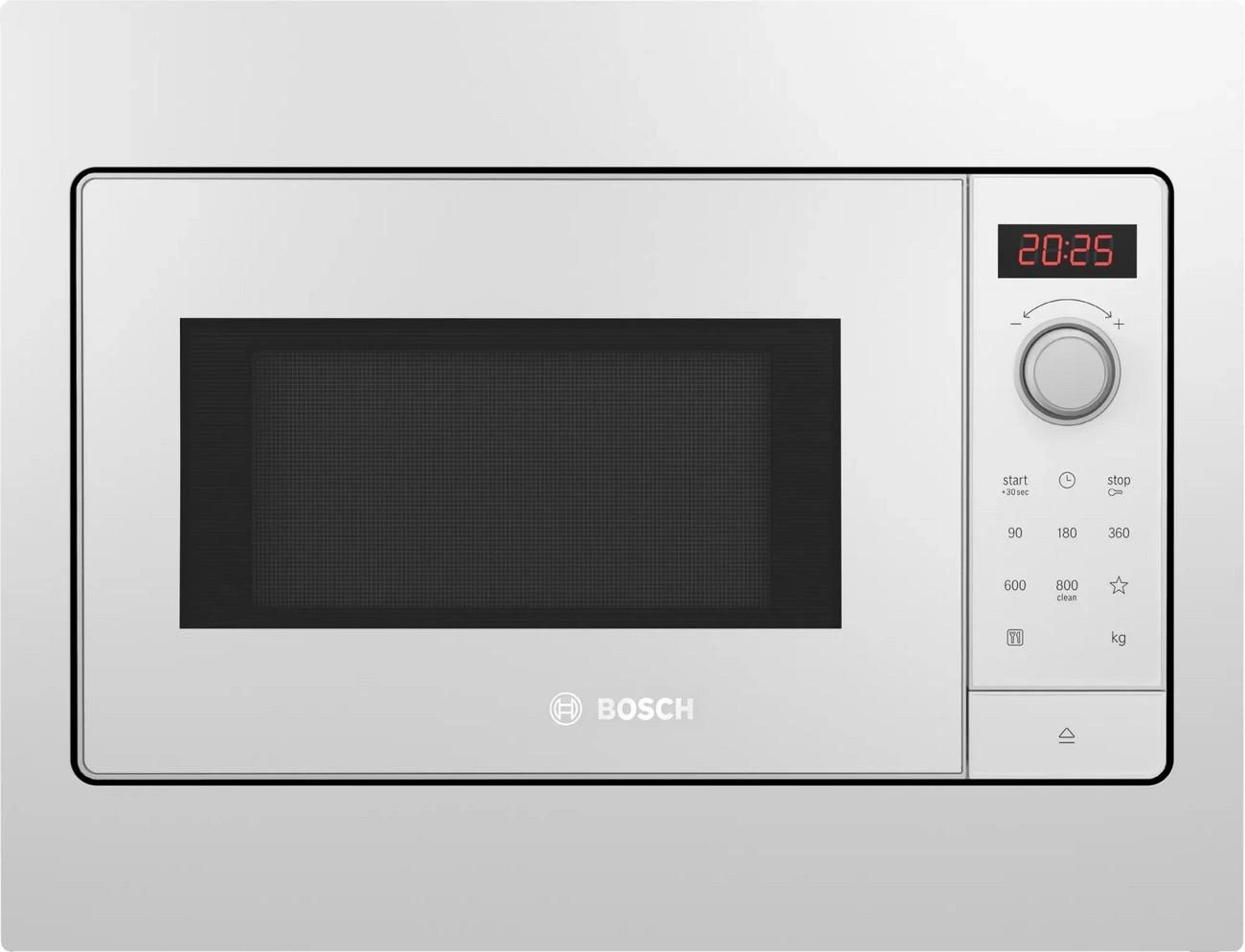 Bosch BFL523MW3 Serija 2, Įmontuojamoji mikrobangų krosnelė, Balta