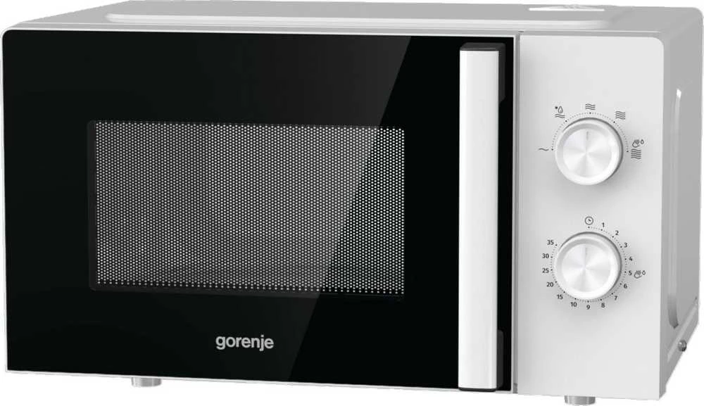 Gorenje | Mikrobangų krosnelė | MO20E1WH | Laisvai pastatoma | 800 W | 20 l | Baltas