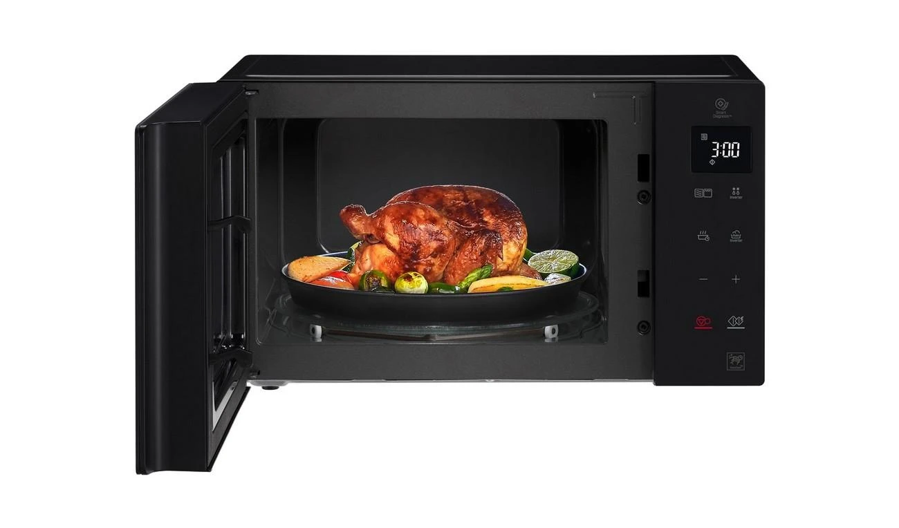 Mikrobangų krosnelė LG | Microwave Oven | MH6535GIS | Free standing | 25 L | 1450 W | Grilis | Juodas
