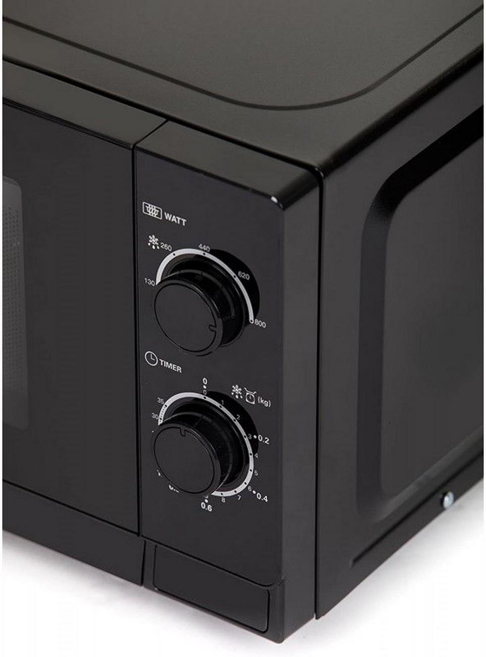 Sharp R-200BKW mikrobangų krosnelė Stalviršis 20 L 800 W Juoda